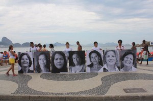 Equality Moms exposed at Copacabana Beach, during 2011 Rio Pride Parade