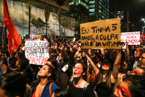 São Paulo 08/06/2016 2º ato Por Todas Elas na Avenida Paulista, contra o estupro. Foto Paulo Pinto/AGPT