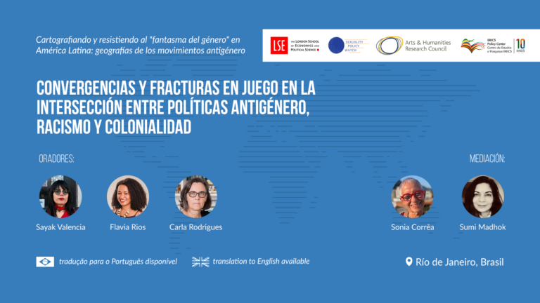 Convergences/fractures at play at the intersection of anti-gender politics,racism & coloniality
