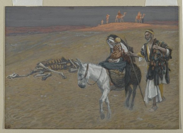 Joseph Tissot, The Flight into Egypt, ca. 1886-1894