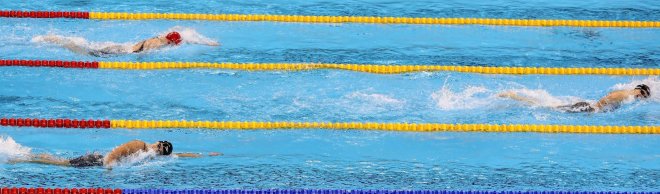 Ledecky Leading