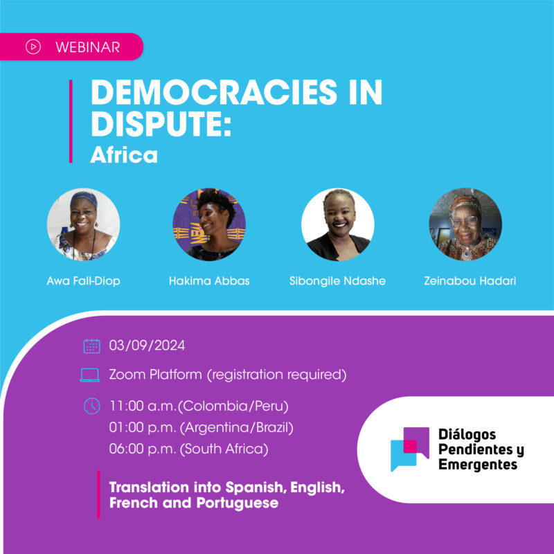 Notes on the webinar “Democracies in Dispute: Africa”